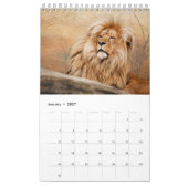 野生の動物と小さなカレンダー2026 カレンダー (1月 2027)