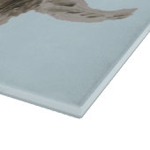 野生の動物の象芸術 カッティングボード (角)