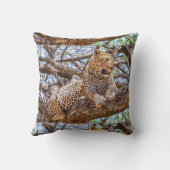 野生の動物 クッション (裏面)