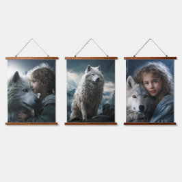 野生の友人 吊り下げ型タペストリー