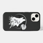 野生の呼び声.b iPhoneケース (裏面横)