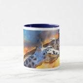 野生の夢みる人の芸術のマグ マグカップ (中央)