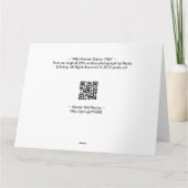 野生の女性のダンス1924年 カード (裏面)