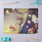 野生の妖精の芸術の切り離し 薄葉紙 (クラフト)