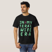 野生の妻時代で面白い、かっこいい Tシャツ (正面フル)