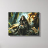 「野生の守護者」 キャンバスプリント (正面)