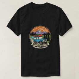 野生の山岳探検家冒険Tシャツ Tシャツ