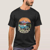 野生の山岳探検家冒険Tシャツ Tシャツ (正面)