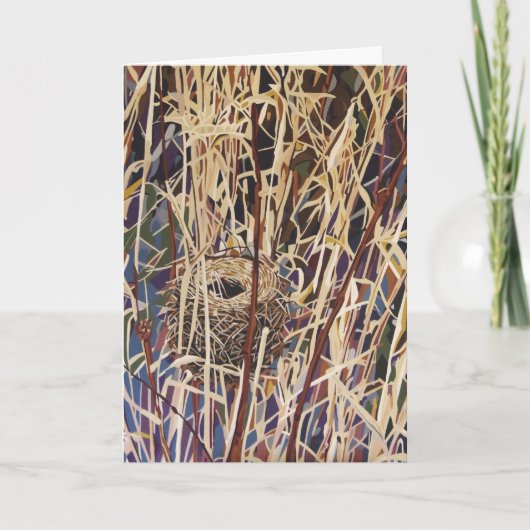 野生の巣のカード カード (正面)