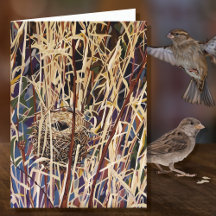 野生の巣のカード