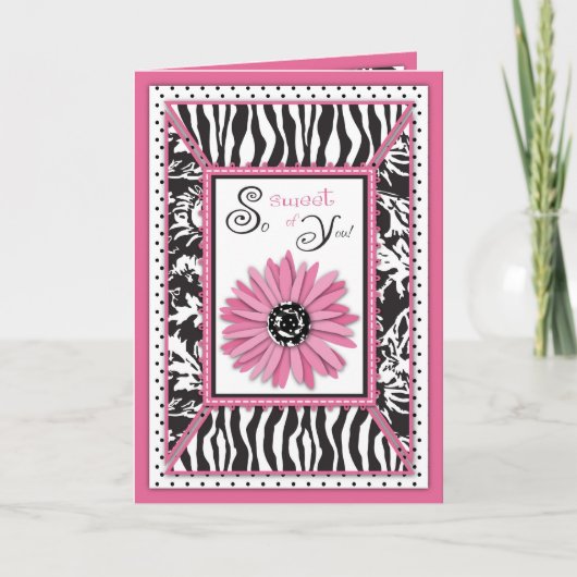 野生の庭TYカード サンキューカード (正面)