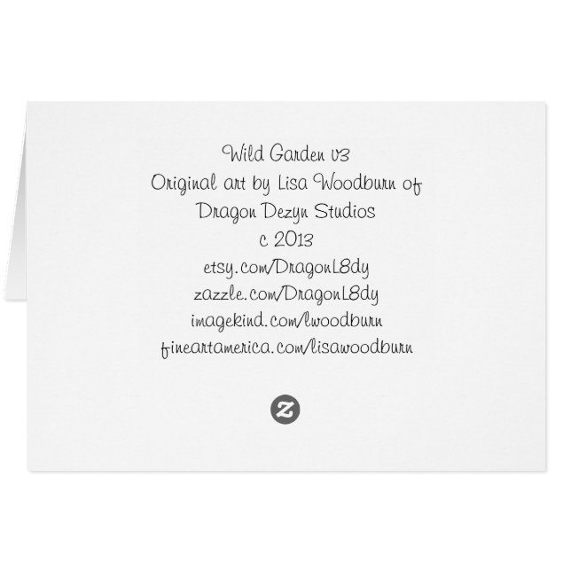 野生の庭v3のコレクション (裏面横)