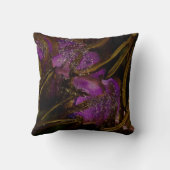 野生の庭v4の枕 クッション (裏面)