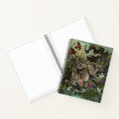 野生の心のユニコーン ノートブック (内部)