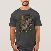 野生の心のユニコーン Tシャツ (正面)