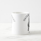 野生の心を持つ馬好き コーヒーマグカップ (中央)