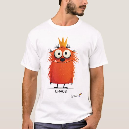 野生の怪物 | オリジナルデザイン Tシャツ (正面)
