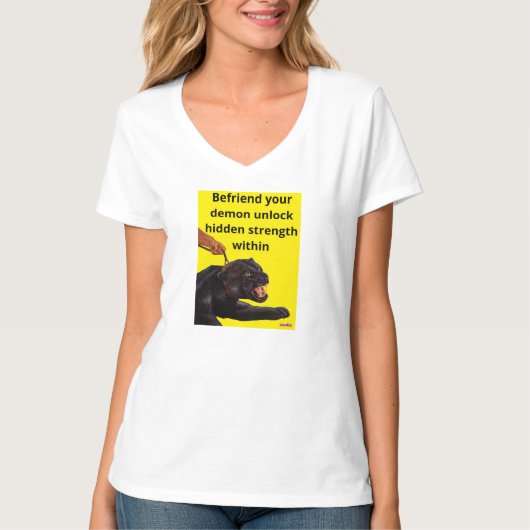 野生の悪魔 Tシャツ (正面)