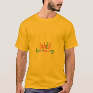 野生の放浪 Tシャツ