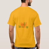 野生の放浪 Tシャツ (裏面)