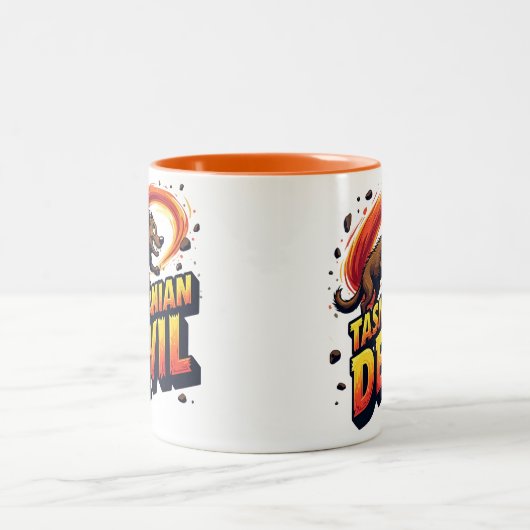 野生の旋風 ツートーンマグカップ (中央)