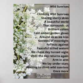 野生の日の出 ポスター