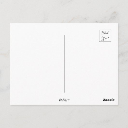 野生の月 ポストカード (裏面)