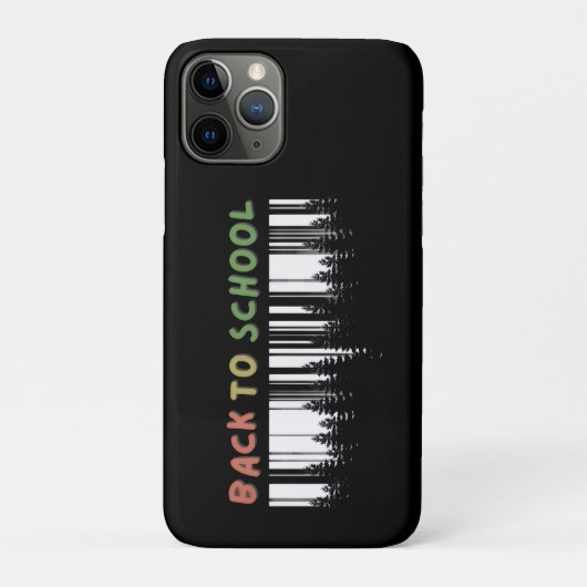 野生の木のtouchを持つ新学期 Case-Mate iPhoneケース (裏)