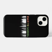 野生の木のtouchを持つ新学期 iPhoneケース (裏面横)