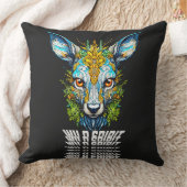 野生の本能を探求する クッション (ブランケット)