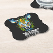 野生の本能を探求する ペーパーコースター (アングル)