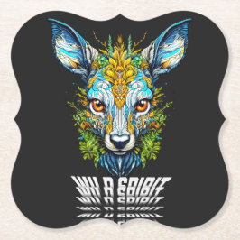 野生の本能を探求する ペーパーコースター