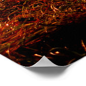 野生の来コニランニングクの馬 ポスター (角)