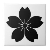 野生の桜 タイル (正面)