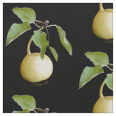 野生の梨 ファブリック (クローズアップ)