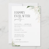 野生の森が幸いにもパーティー 招待状 (正面)