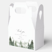 野生の森の松結婚の感謝 フェイバーボックス (オープン)
