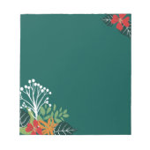 野生の森の花 ノートパッド (正面)