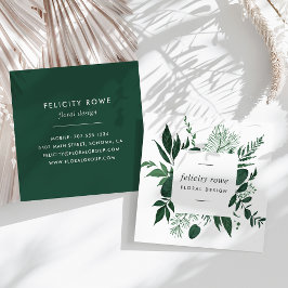 野生の森 |植物体フレーム スクエア名刺