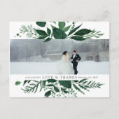 野生の森 |結婚さんの写真 ポストカード (正面)