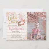 野生の森、部族 招待状 (正面)