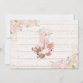 野生の森、部族 招待状 (裏面)