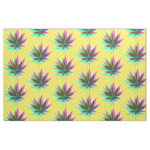野生の植物の葉 – ネオン色+あなたのアイディア ファブリック (ファットクウォーター)