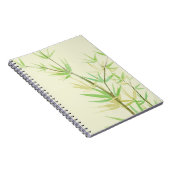 野生の様式化されたの色彩の鮮やかな水彩画カード ノートブック (右側)