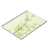 野生の様式化されたの色彩の鮮やかな水彩画カード ノートブック (左側)