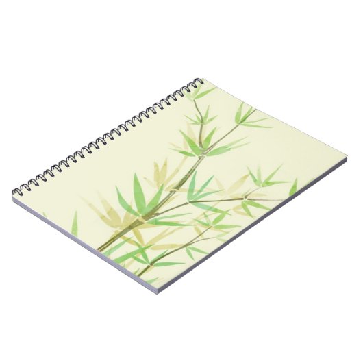 野生の様式化されたの色彩の鮮やかな水彩画カード ノートブック (左側)