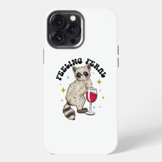 野生の気分 iPhoneケース (裏面)