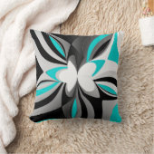 野生の水の抽象芸術 クッション (ブランケット)