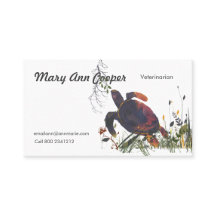 野生の水彩画のモダンでエキゾチックなカメ