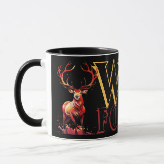 野生の永遠の鹿 マグカップ